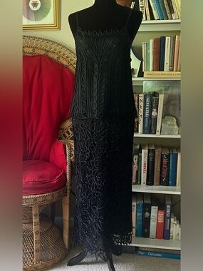 Silken Poetry Battenberg Skirt and Top